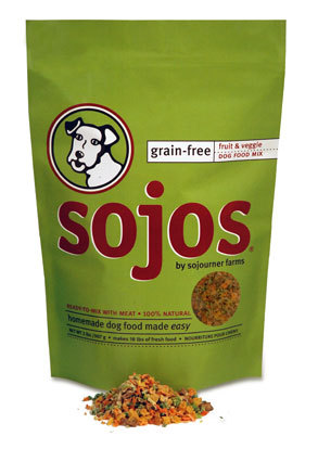 Grain free SoJO Dog food..