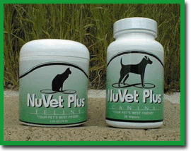 NuVET wafers or powder