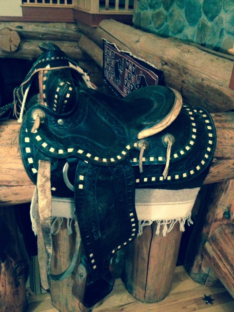Old saddle